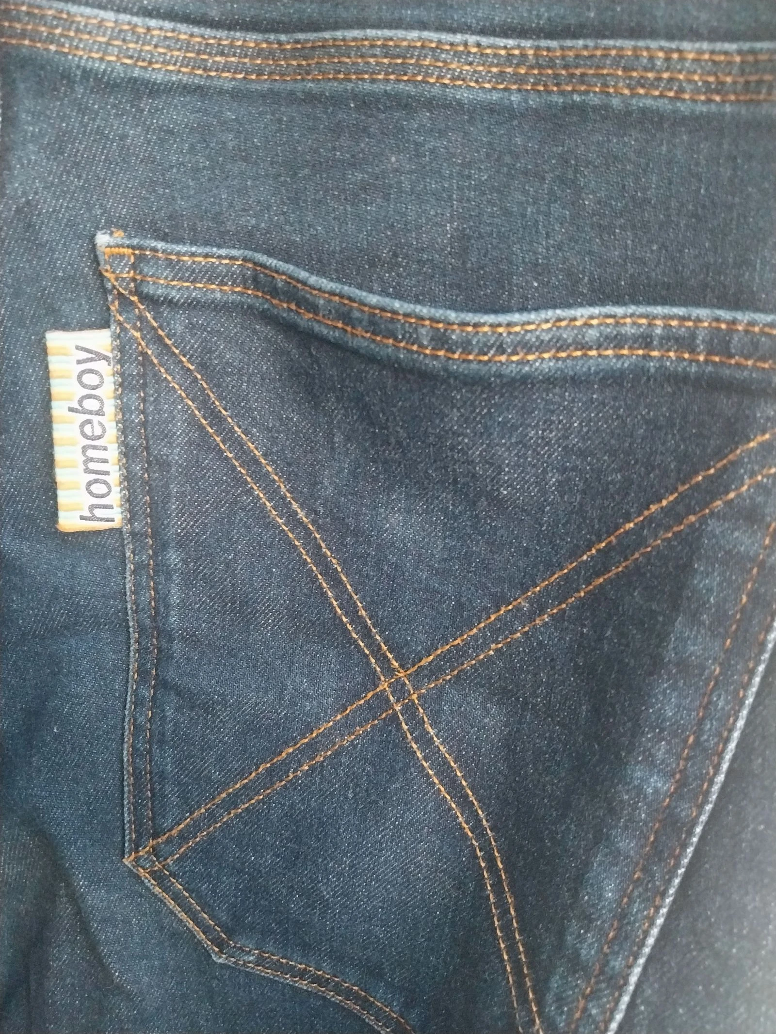 Homeboy calças jeans x-tra baggy demin 32/32 – photo 8